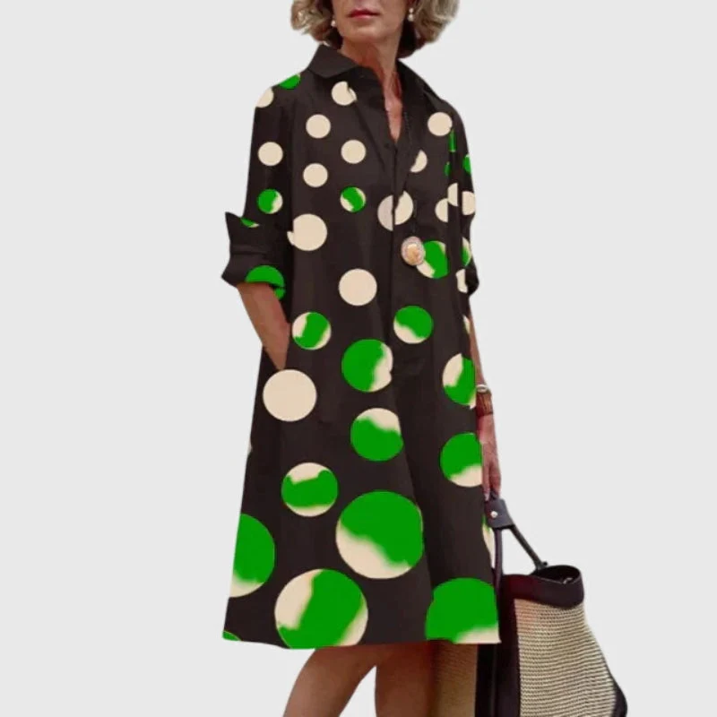 Oshadi - Elegantes Mini Kleid Mit Tasche