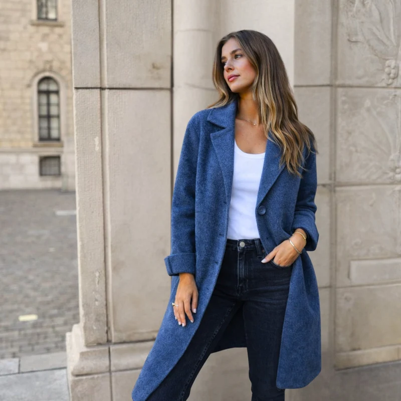 Mathei – Langärmelige Jacke Mit Knöpfen
