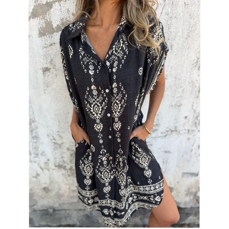 Mica - Vintage Boho Kleid