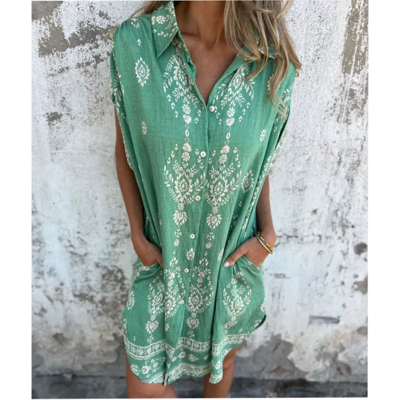 Mica - Vintage Boho Kleid