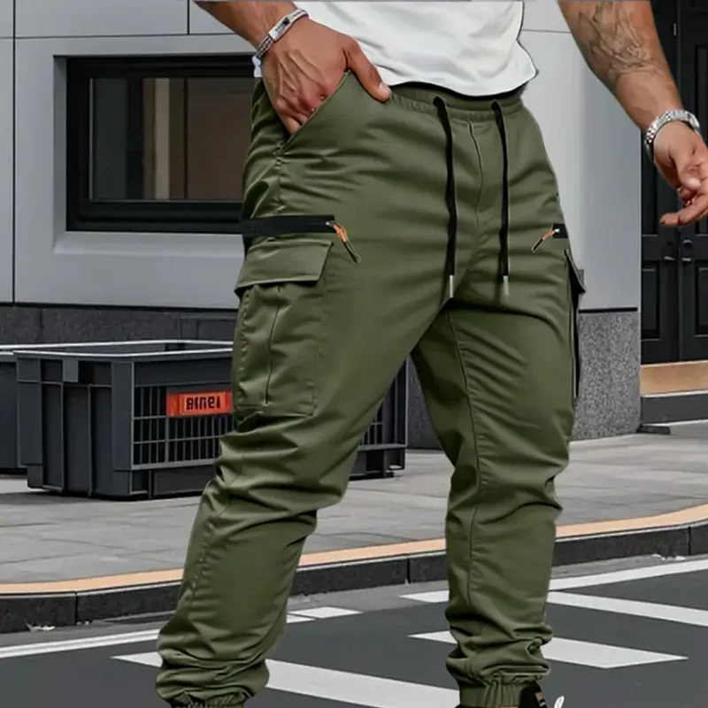 Masoon - Jogging Hose Aus Stretch Werkstoff