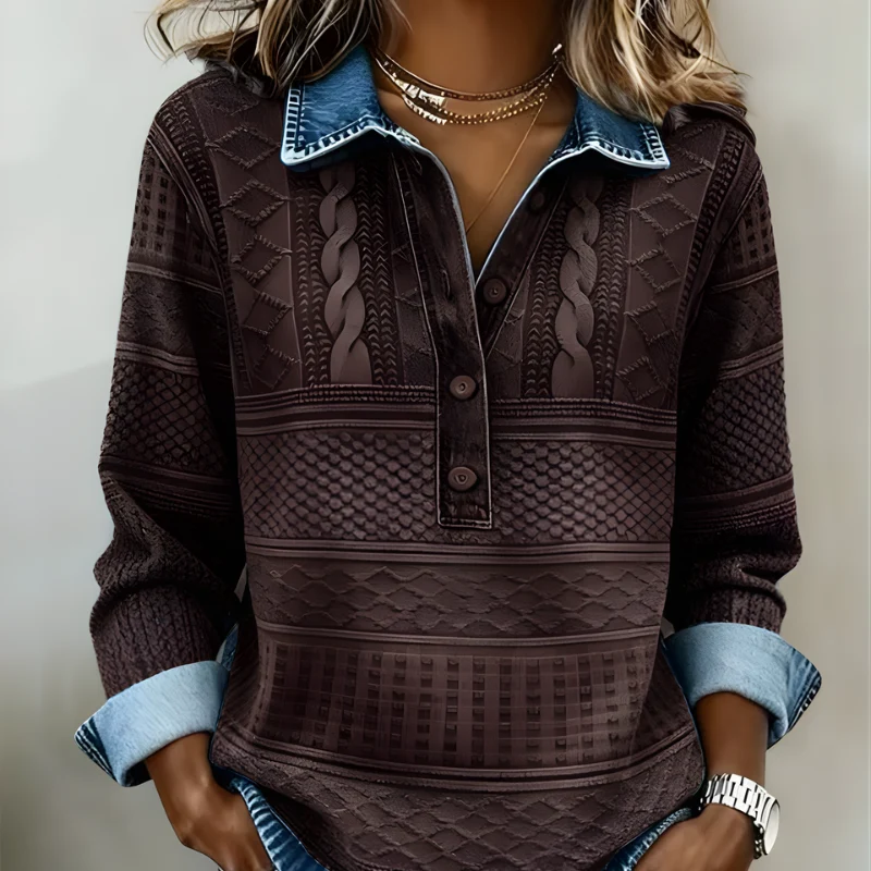 Rowan™ Übergangsjacke – Halbknopf-Sweatshirt mit Kragen