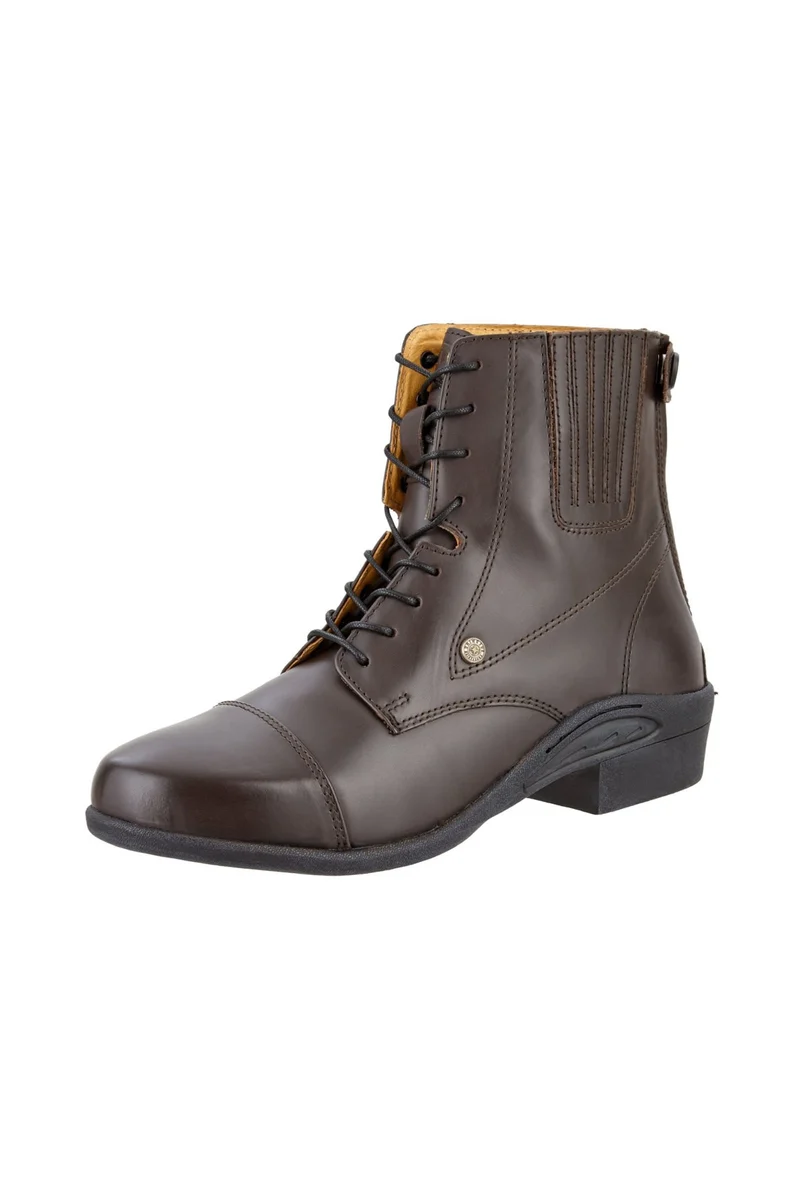 Ultima BZ Lace, rückseitiger Reißverschluss und Schnürung Brown 38 Regular