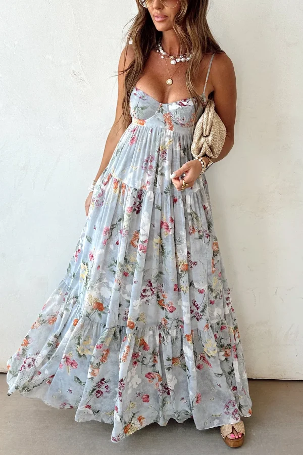 Samadhi - Ärmelloses Maxikleid