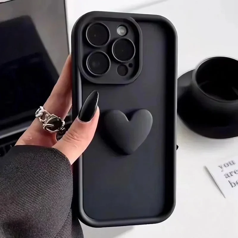Heartora - Liebesge Schichte iPhone Hülle Mit Herzgriff