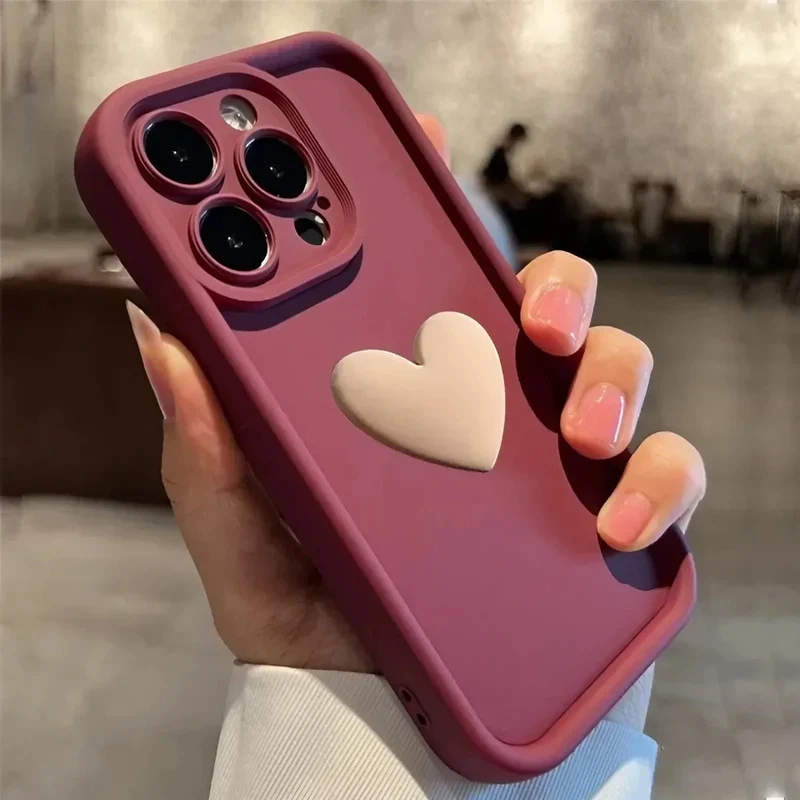 Heartora - Liebesge Schichte iPhone Hülle Mit Herzgriff