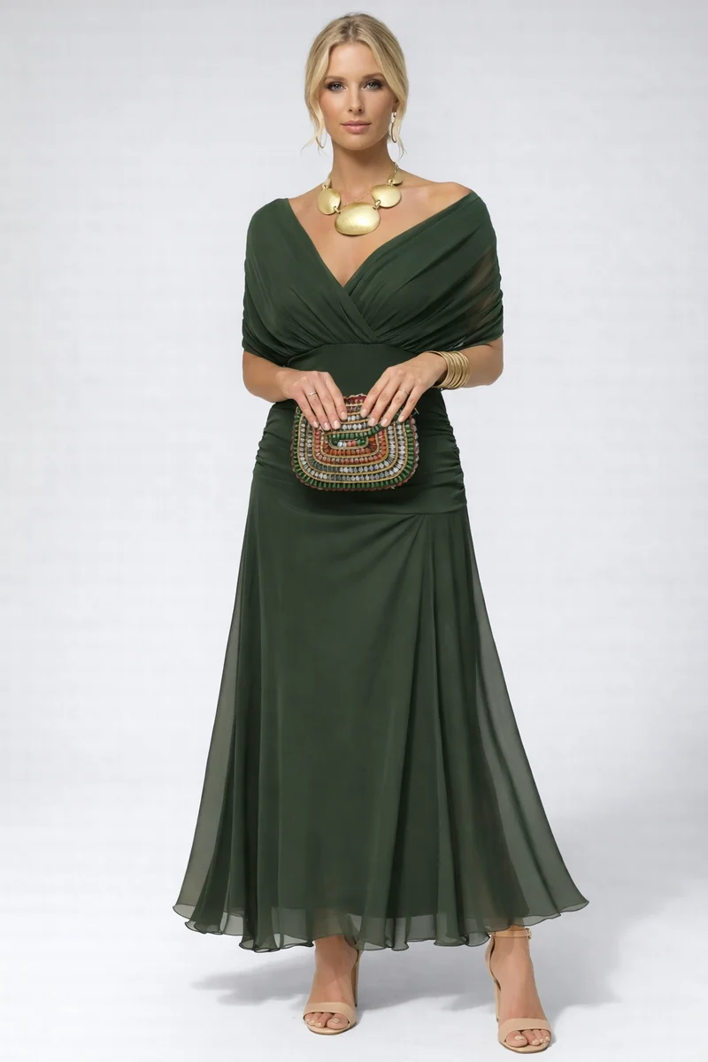 Manich – Fließendes Midikleid