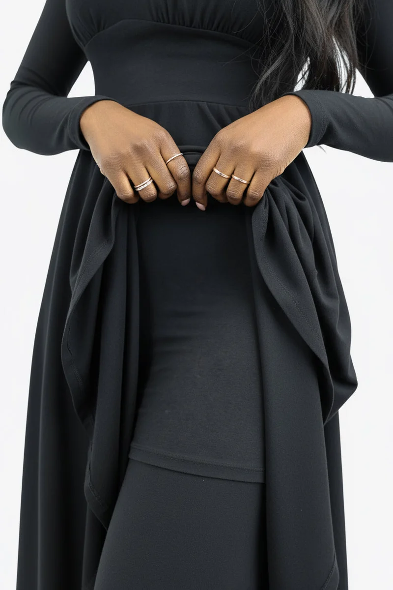 Nylaya – Modisches Skort-Kleid