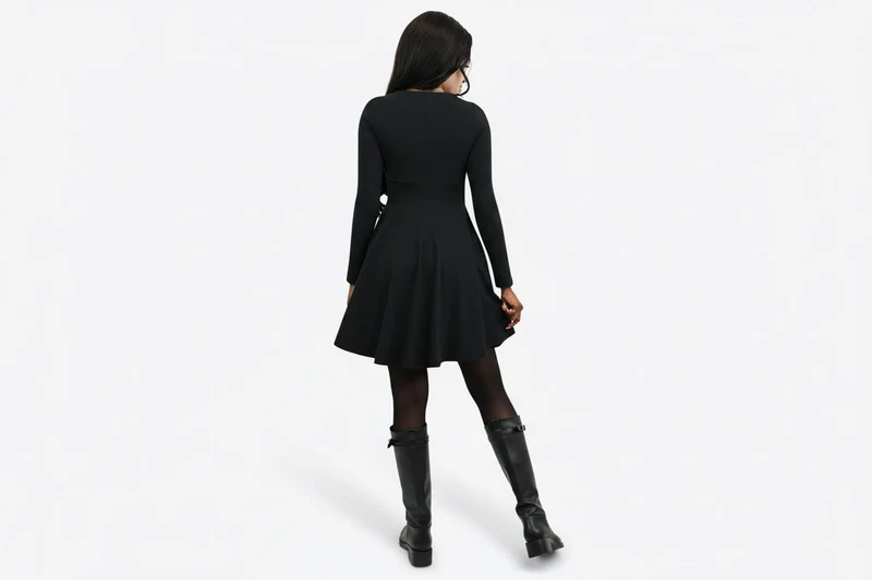 Nylaya – Modisches Skort-Kleid