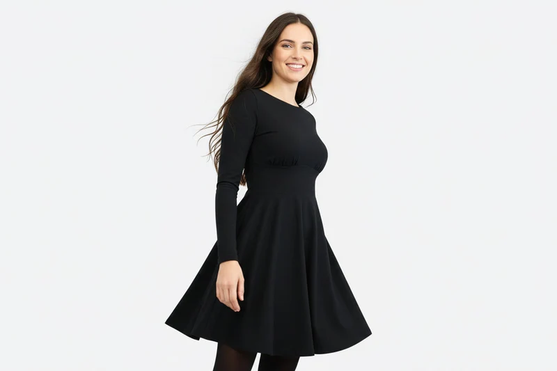 Nylaya – Modisches Skort-Kleid