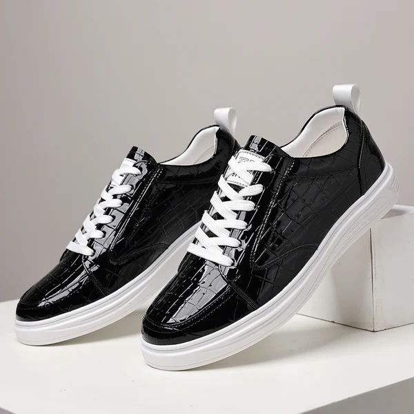 Deion – Leder Schnürschuh Turnschuh