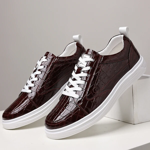 Deion – Leder Schnürschuh Turnschuh