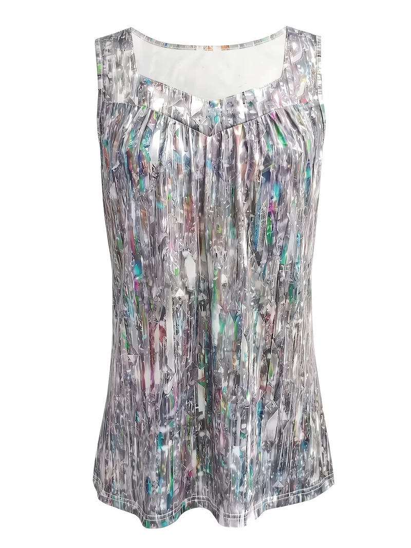 Thembi – Bequemes Tanktop Mit V-Ausschnitt