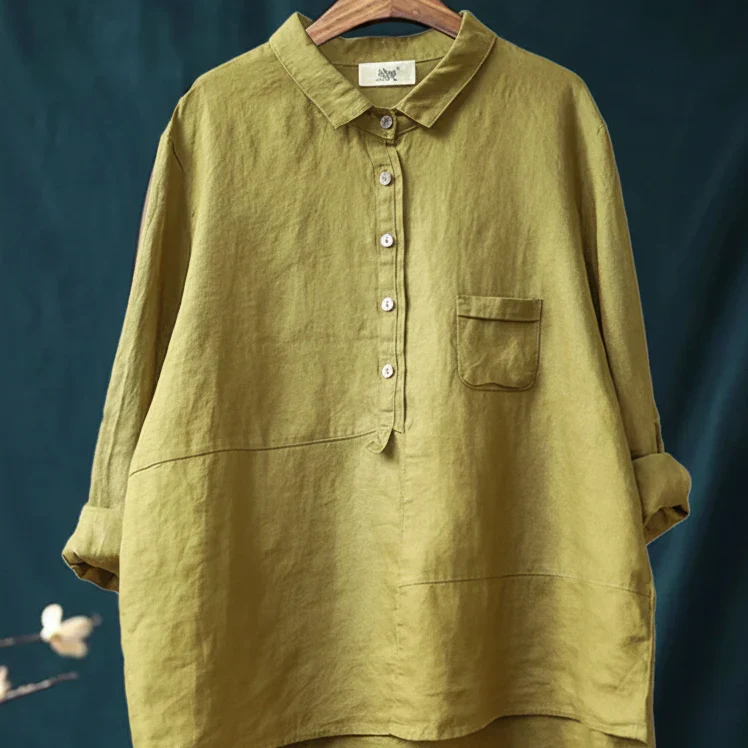 Alice Französische Vintage-Bluse Damen | Elegant & Bequem