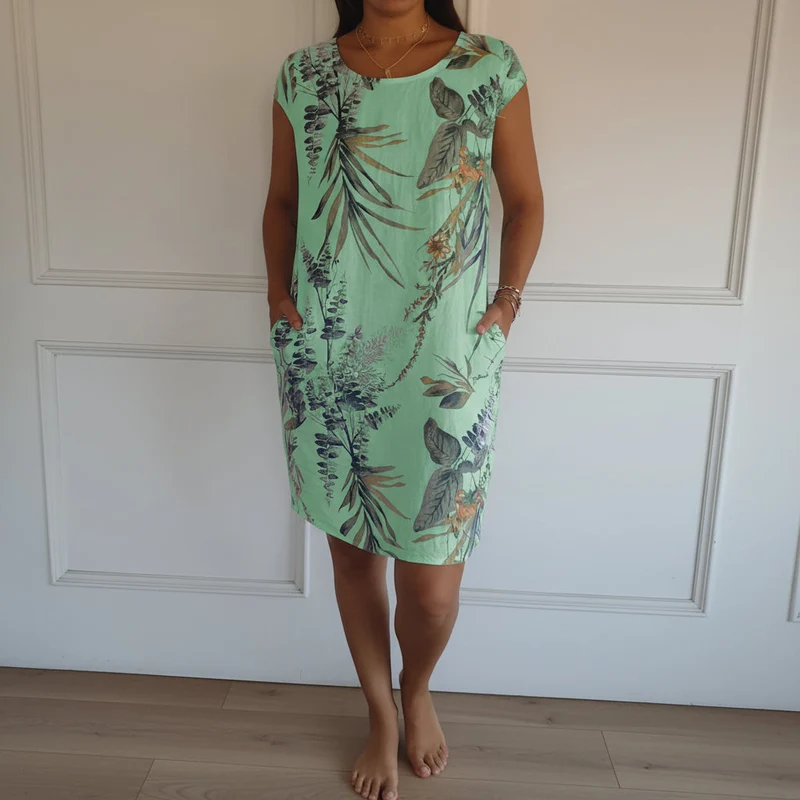 Vicky | Ausgefallenes Sommerkleid – Leicht & Luftig