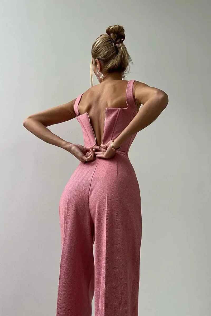 3-teiliges, tailliertes Set für Damen: Oberteil, Rock und Blazer