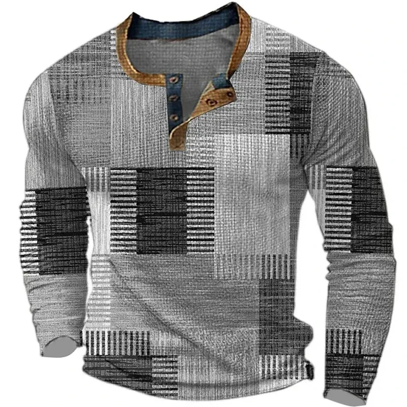 Ignazio – Henley-Hemd Im Farbblock-Patchwork-Stil