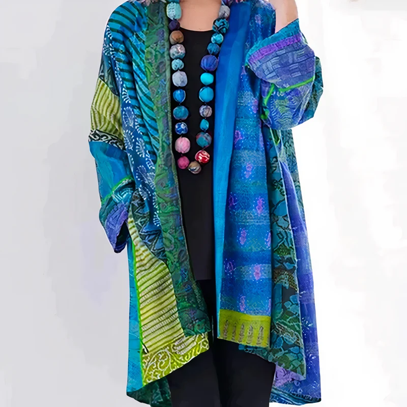 Rozenna – Strickjacke Im Kimono-Stil