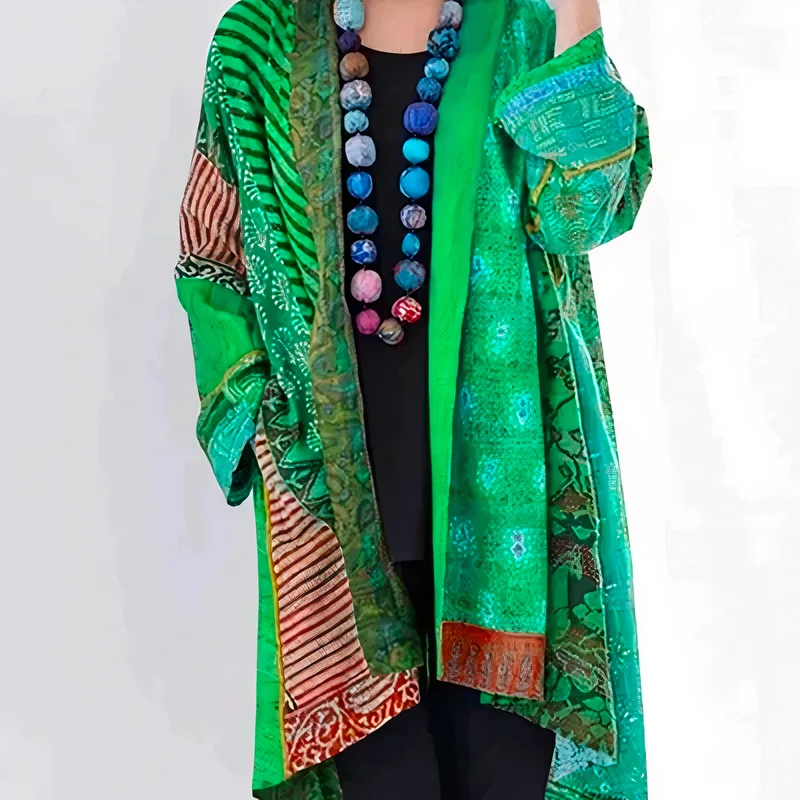 Rozenna – Strickjacke Im Kimono-Stil