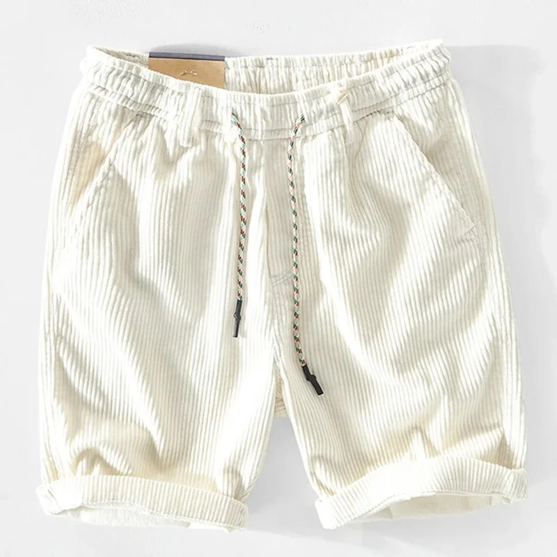 Anneliis – Cord Shorts Mit Elastischem Bund