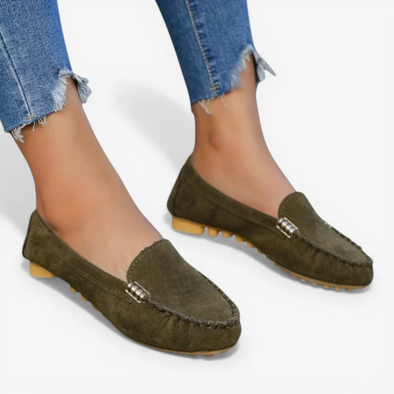Flache Slipper für Damen | Schuhe für die Arbeit im Büro