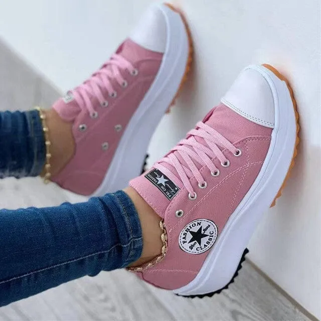 Orthopädische Ledersneaker für Damen | Fußgewölbestütze