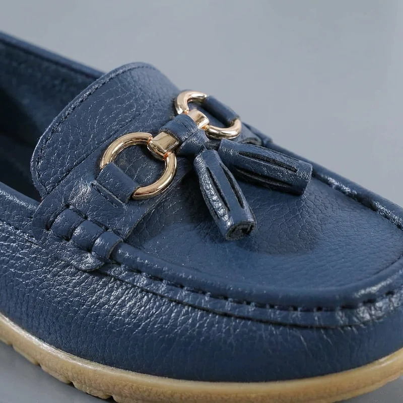 Orthopädische Leder-Loafer für Damen | Fußgewölbestütze
