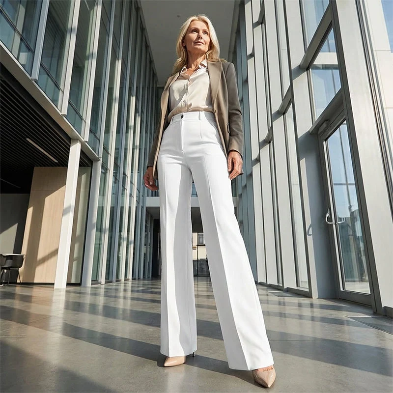 Linaya – Anzughose Mit Hoher Taille