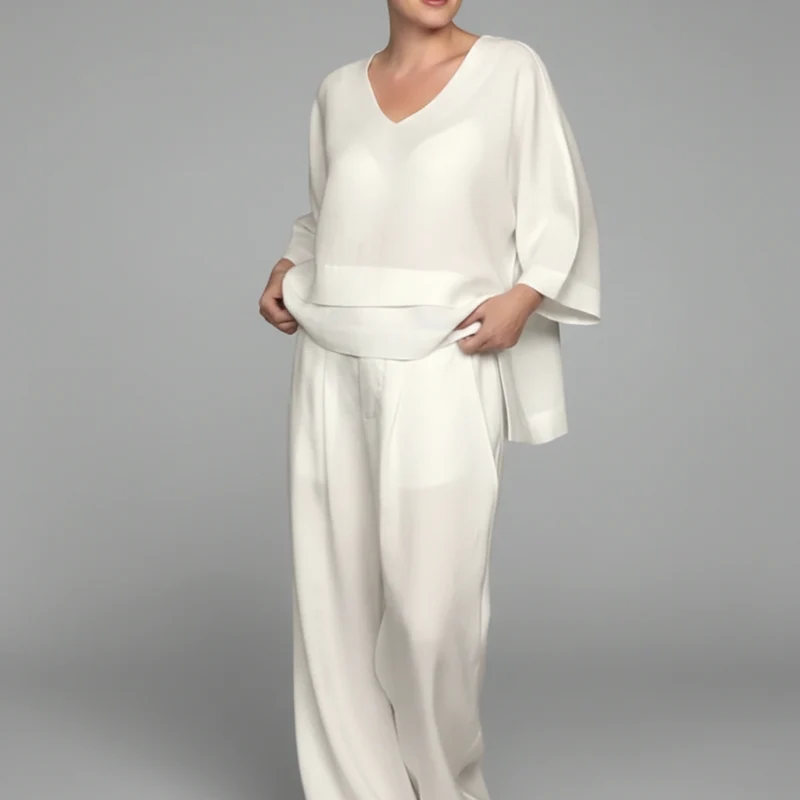 Lennie Elegantes Komfort-Zweiteiler-Set | Damen Kleid