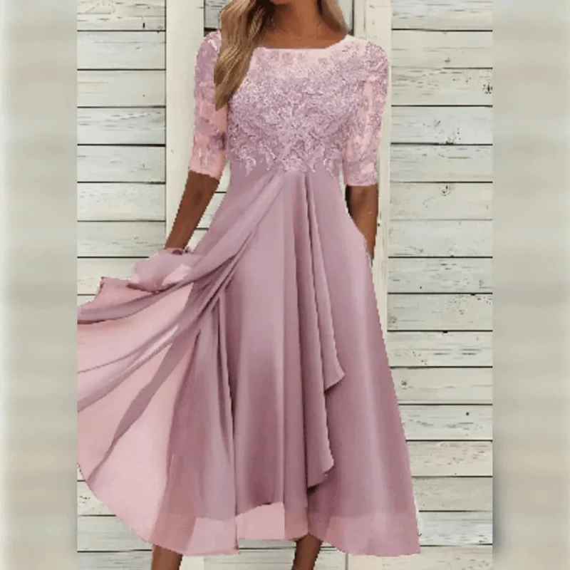 Festliches Abendkleid für Damen | Hochzeitsgesellschaft