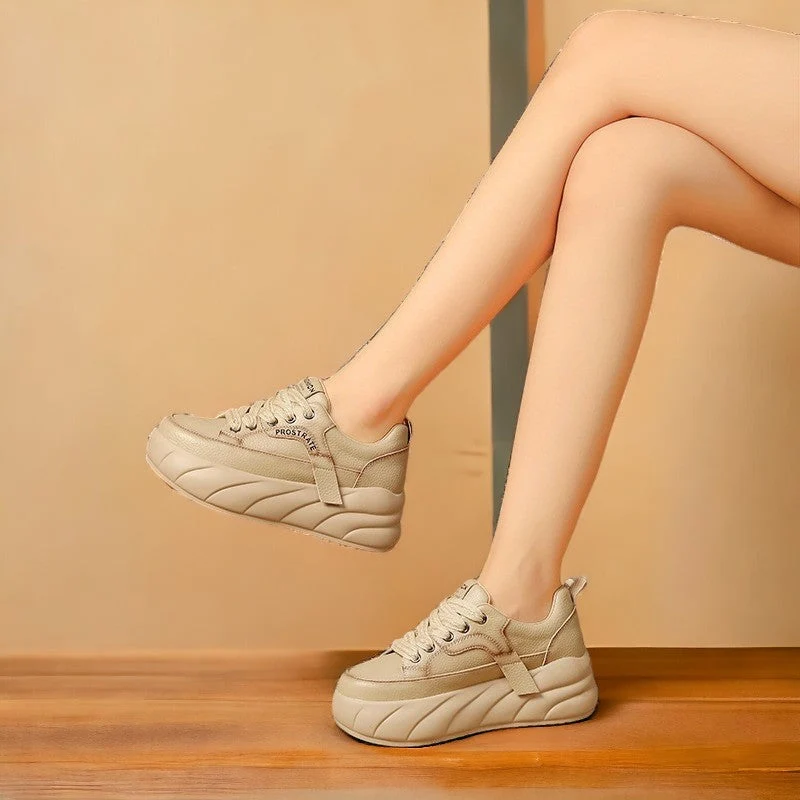 Plateausneaker für Damen | Gel-Einlegesohle mit Fußgewölbestütze