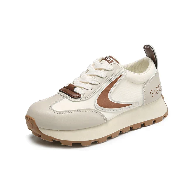 Damen-Sneaker mit dicker Sohle und Keilabsatz | Plateau-Sneaker