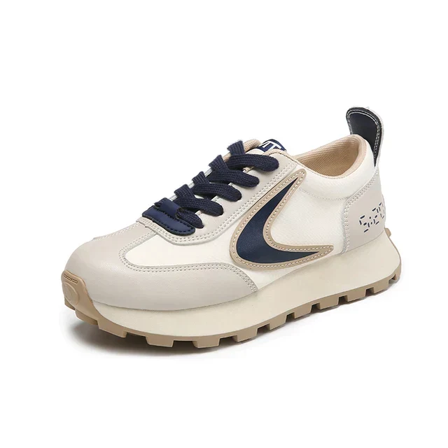 Damen-Sneaker mit dicker Sohle und Keilabsatz | Plateau-Sneaker
