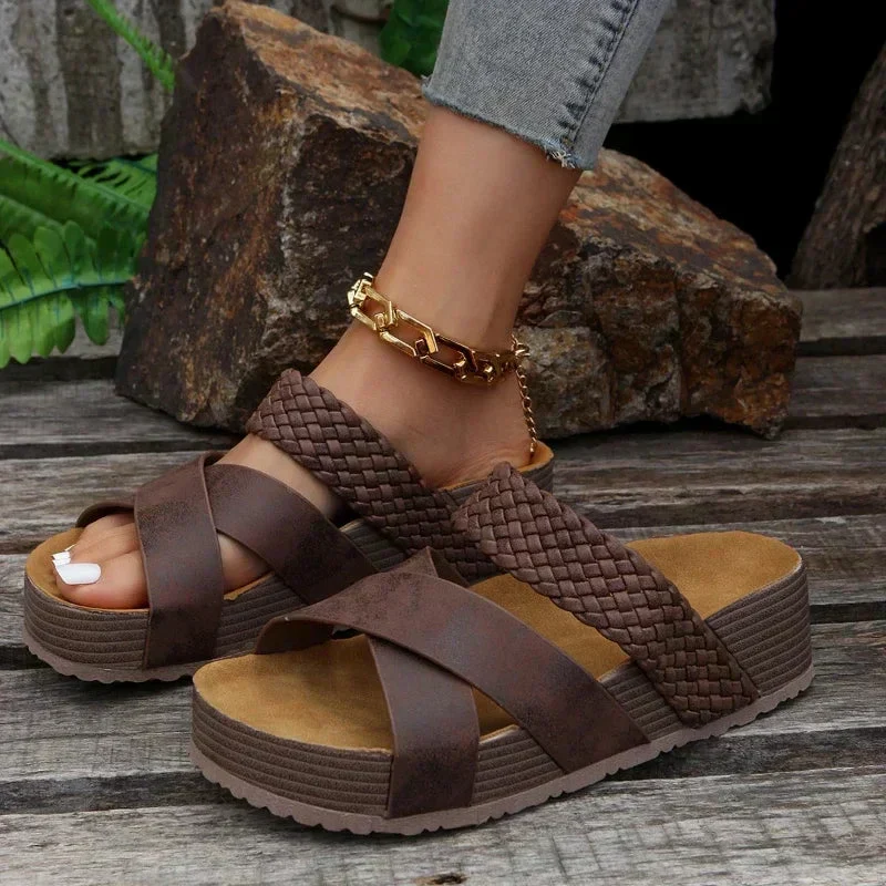 Orthopädische Komfortsandalen für Damen – mit integrierter Fußgewölbestütze