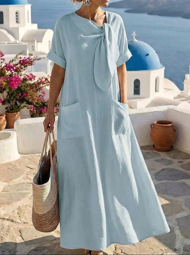 Jella | Damen Stilvolles Kleid Praktische Taschen – Kleid Taschen Alltag 2026