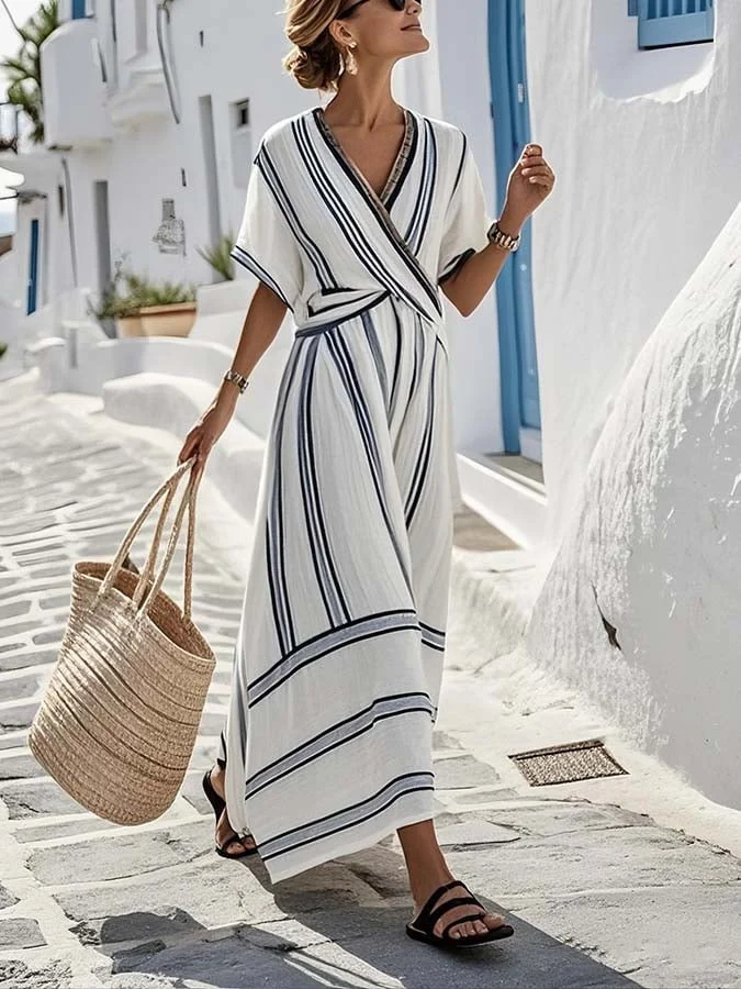 Tilda | Damen Langes Sommerkleid – Maxi Sommerkleid Fließend Elegant 2026