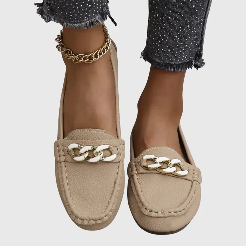 Orthopädische Slipper für Damen mit Kette