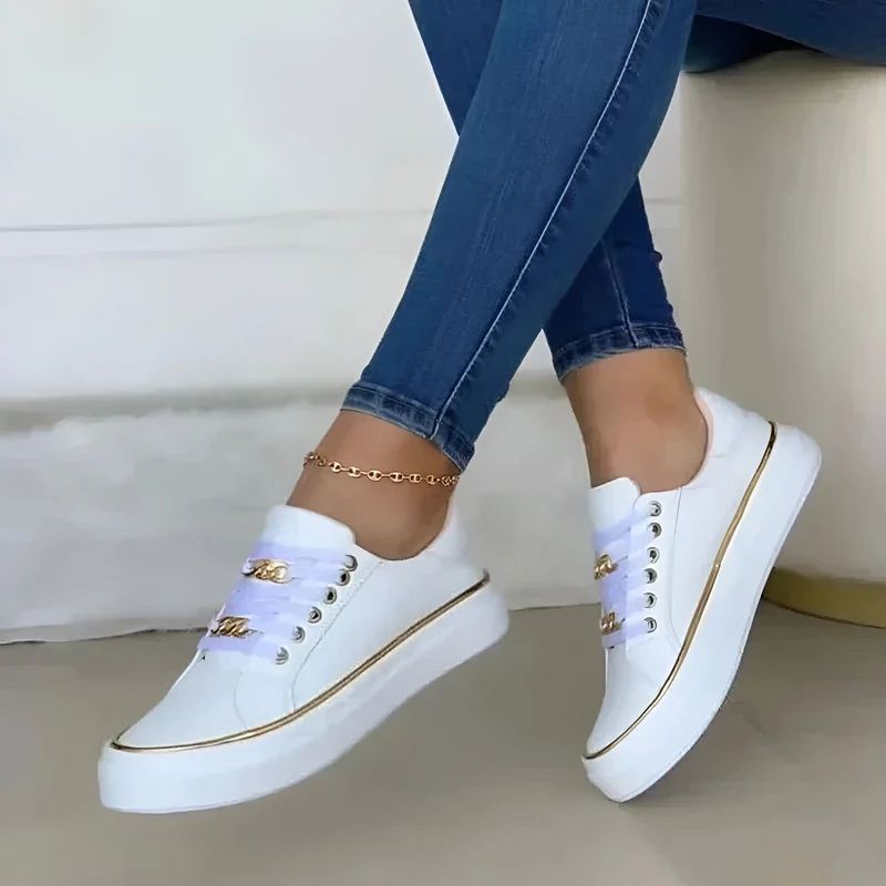 Orthopädische Sneaker für Damen mit Schnürung