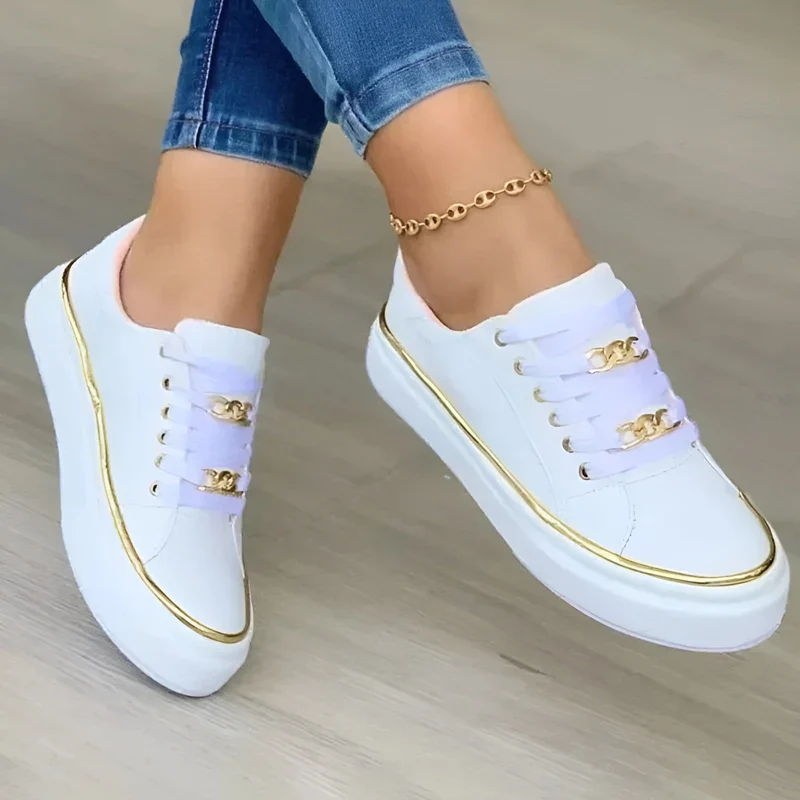 Orthopädische Sneaker für Damen mit Schnürung