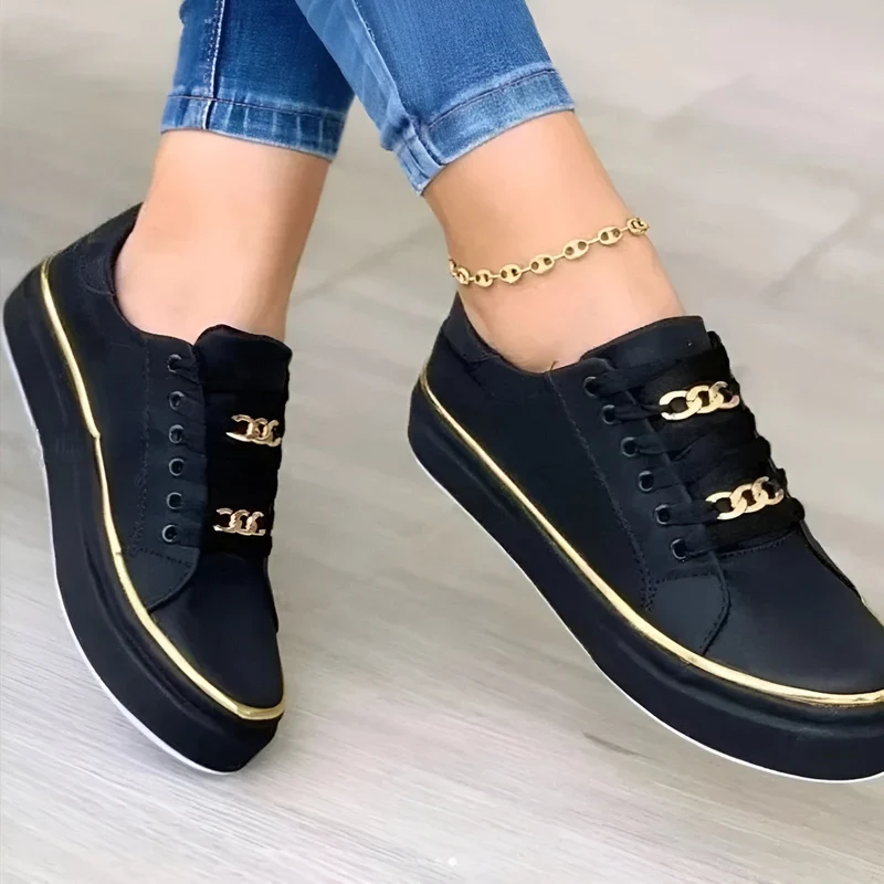 Orthopädische Sneaker für Damen mit Schnürung