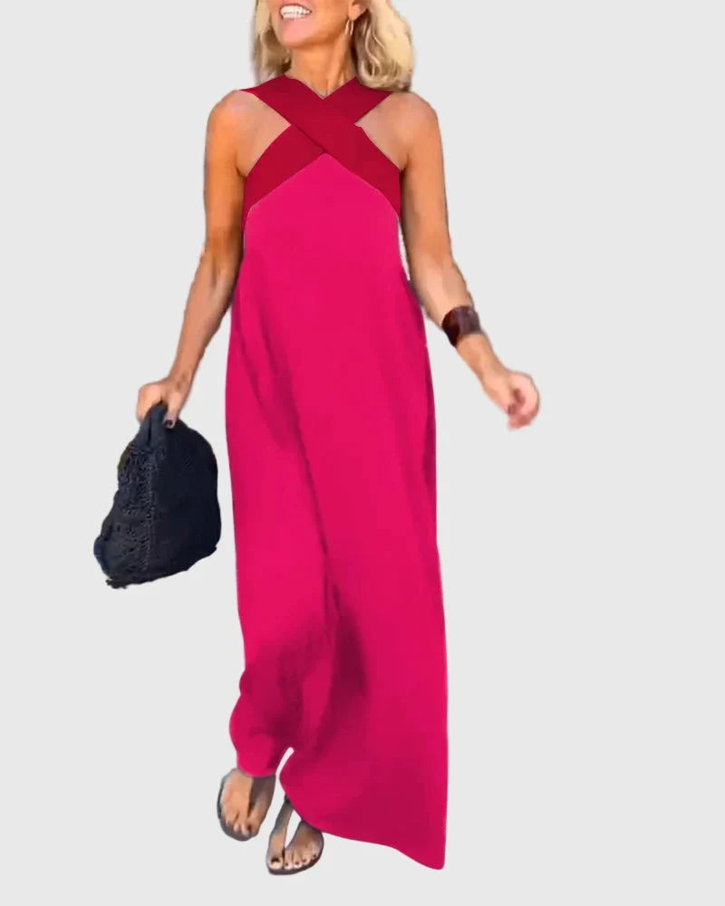 Magdalena | Damen Anmutiges Fließendes Maxikleid – Maxi Kleid Fließend Elegant 2026