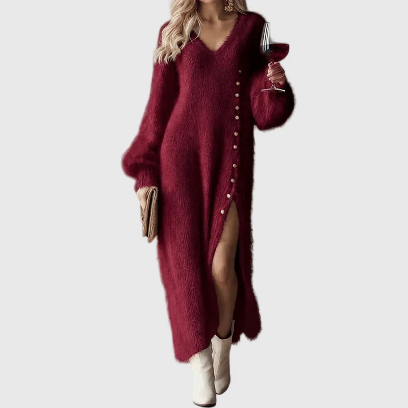 Alina | Damen Urlaubsloungekleid – Lounge Kleid Urlaub Bequem Sommer 2026