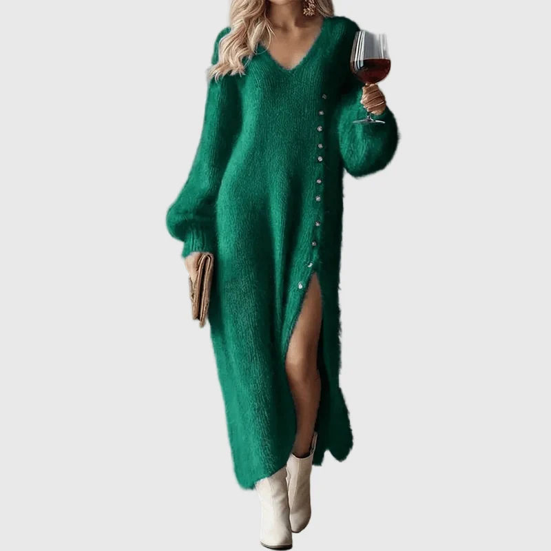 Alina | Damen Urlaubsloungekleid – Lounge Kleid Urlaub Bequem Sommer 2026