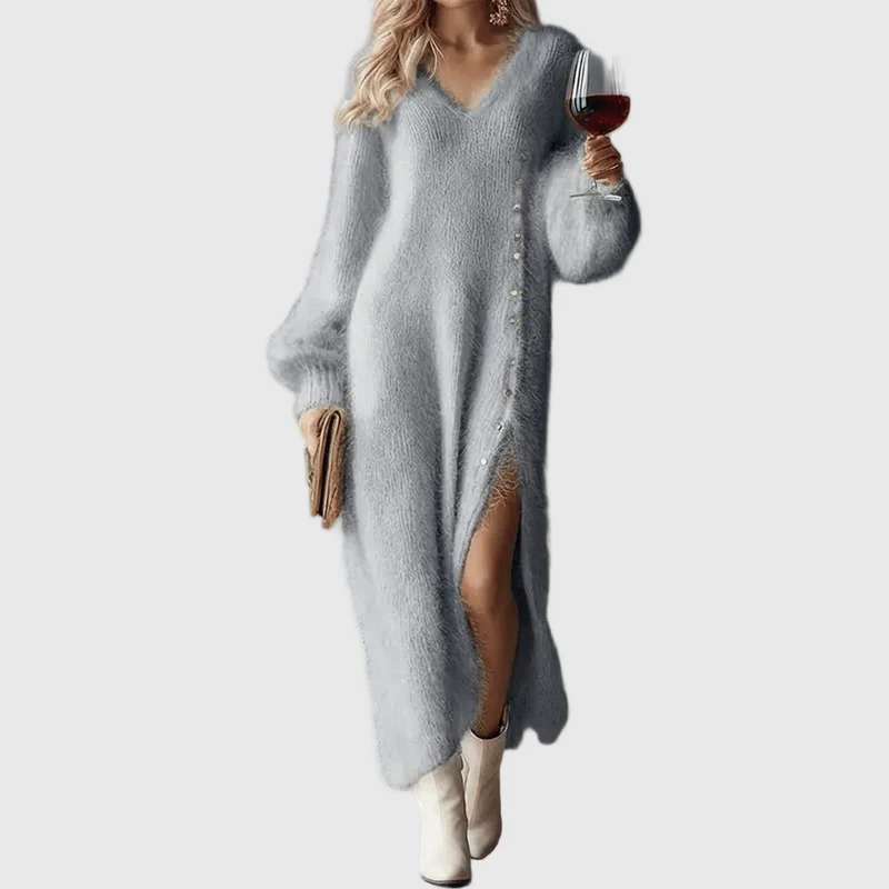 Alina | Damen Urlaubsloungekleid – Lounge Kleid Urlaub Bequem Sommer 2026