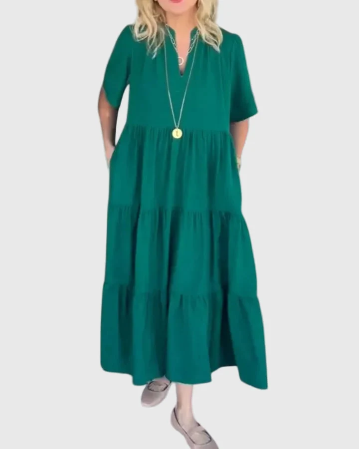 Rebekka | Damen Elegantes Maxikleid – Maxi Kleid Elegant für Anlässe 2026