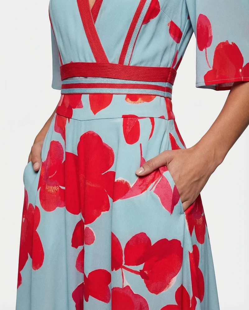 Stefanie | Damen Elegantes Frühlingskleid – Frühling Kleid Elegant Feminin 2026