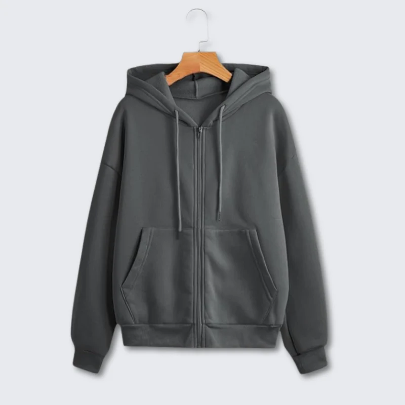 Lara | Stylischer Freizeit-Hoodie mit Reißverschluss