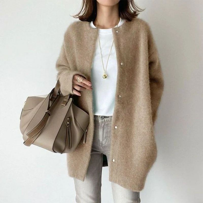 Carolin | Stylischer Cardigan mit Lockerer Passform