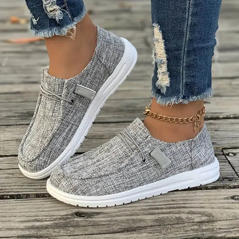 Renate | Damen Slip-On Sneaker Bequem Komfort Alltag