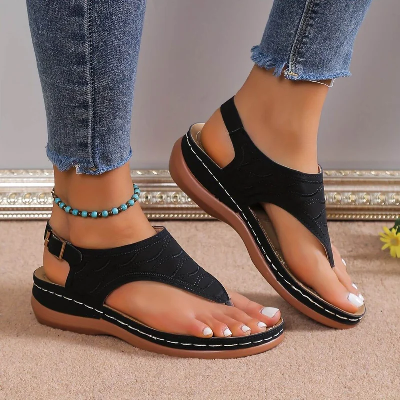 Bibiana | Damen Orthopädische Sandalen Bequem Sommer